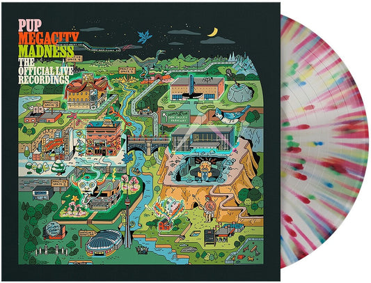 Pup- Megacity Madness (The Official Live Recordings) [Multicolor Splatter LP] [ VINYL LP ]