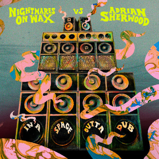 Nightmares On Wax Vs Adrian Sherwood- In A Space Outta Dub [Colored Vinyl] (Red) [ VINYL LP ]
