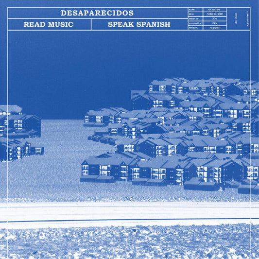 Desaparecidos (Bright Eyes)- Read Music / Speak Spanish [Light Blue, Cream, Orange Tri Color] (DAMAGED) [ VINYL LP ]