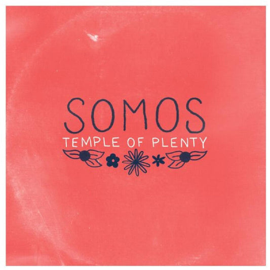 Somos- Temple Of Plenty - Red & Sea Glass Blue Splash [ VINYL LP ]
