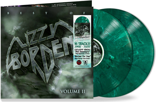 Lizzy Borden- Best Of Lizzy Borden Vol 2 - Green [Colored Vinyl] [Deluxe] [ VINYL LP ]
