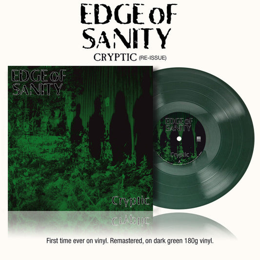 Edge Of Sanity- Cryptic [Colored Vinyl] (Grn) [180 Gram] [Reissue] [ VINYL LP ]