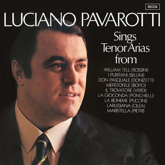 Luciano Pavarotti- Sings Tenor Arias From Italian Opera