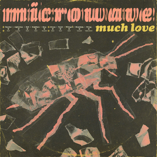 Microwave- Much Love (10 Year An.) Clear Pink Swirl [Clear Vinyl] [ VINYL LP ]