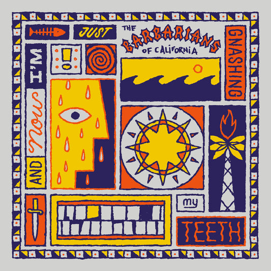 Barbarians Of California- & Now I'm Just Gnashing My Teeth [Colored Vinyl] [ VINYL LP ]