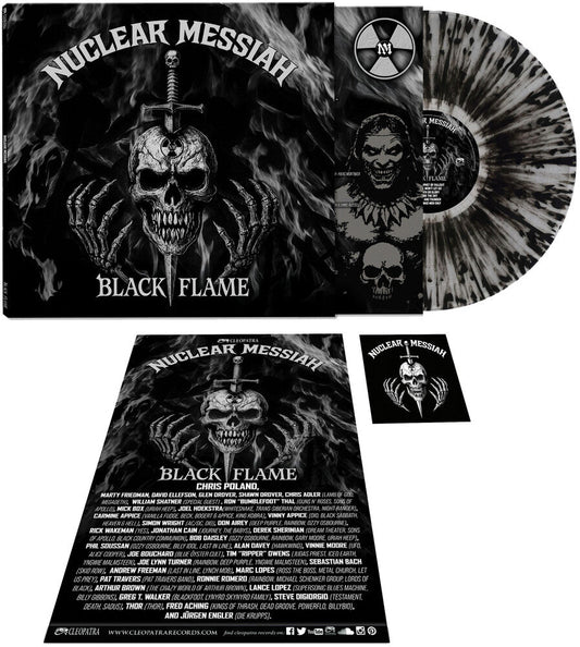 Nuclear Messiah- Black Flame [CLEAR/SILVER/BLACK SPLATTER] [ VINYL LP ]