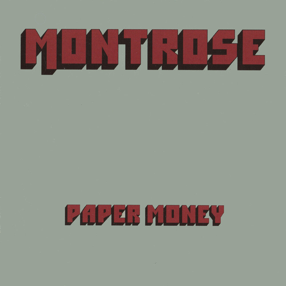 Montrose- Paper Money Featuring Sammy Hagar [Clear Vinyl] (Grn) [ VINYL LP ]