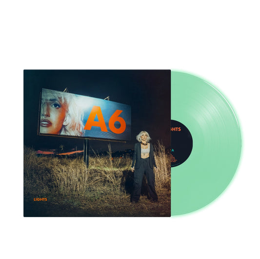 Lights- A6 [Glow-In-The-Dark LP] (Indie Exclusive Vinyl) (DAMAGED) [ VINYL LP ]