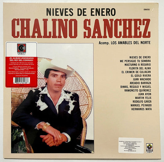 Chalino Sanchez- Nieves De Enero [ VINYL LP ]