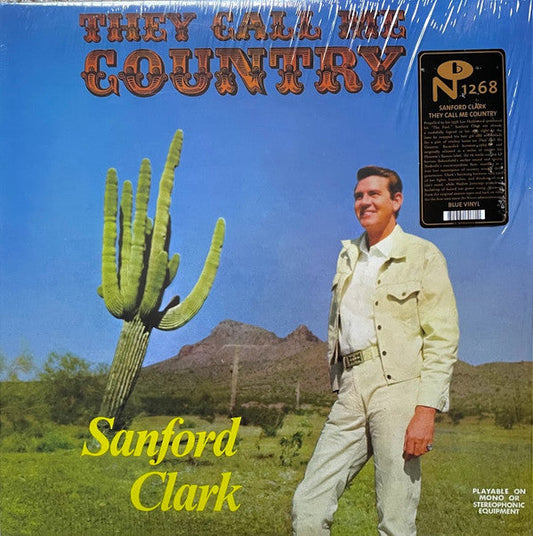 Sanford Clark- They Call Me Country - Limited Blue Colored Vinyl [ VINYL LP ]