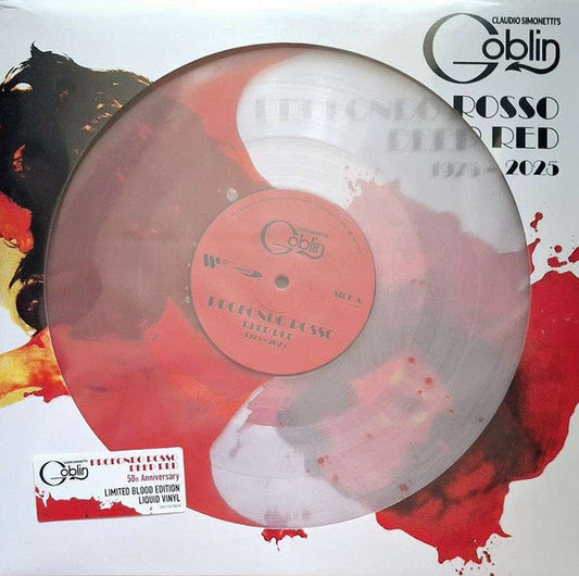 Claudio Simonetti/Goblin- Profondo Rosso (Original Soundtrack) - Ultra-Limited 'Blood Edition' Liquid Filled Vinyl [ VINYL LP ]