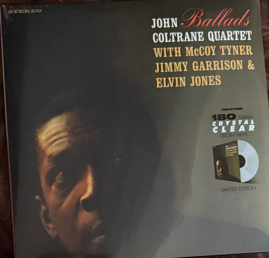 John Coltrane Quartet- Ballads - Limited 180-Gram Clear Vinyl [ VINYL LP ]