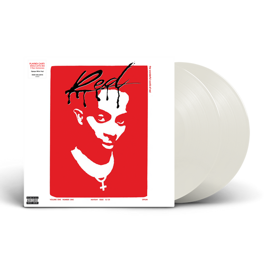 Playboi Carti- Whole Lotta Red (5 Year Anniversary Edition) [Rain Cloud White 2 LP] [Alternate Cover] (Indie Exclusive Vinyl) [ VINYL LP ]