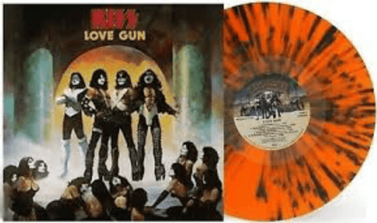 Kiss- Love Gun [Tangerine/Aqua Splatter LP] [ VINYL LP ]