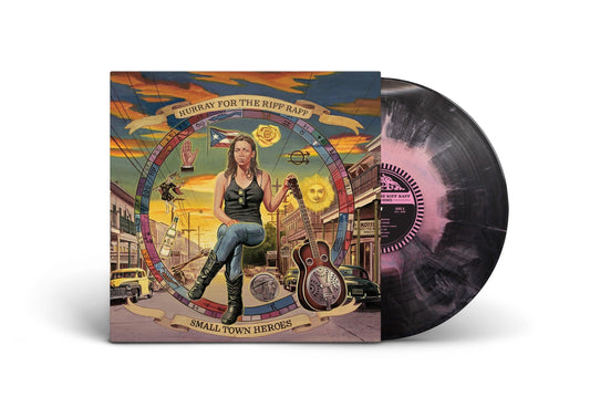 Hurray For The Riff Raff- Small Town Heroes [Pink Acid Wash Vinyl] [ VINYL LP ]