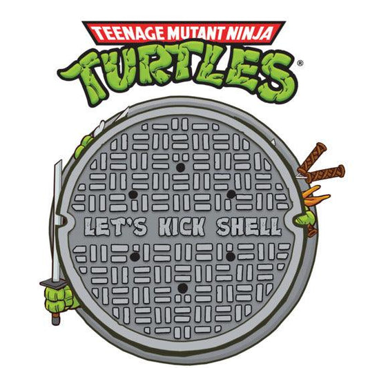 Teenage Mutant Ninja Turtles Let's Kick Shell! (Black Ice w/ Neon Green Splatter Vinyl) [ VINYL LP ]