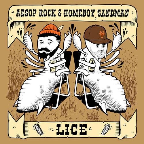 Lice (Aesop Rock & Homeboy Sandman)- Lice (Aesop Rock & Homeboy Sandman) [ VINYL LP ]