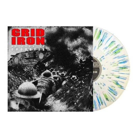 Gridiron- No Good At Goodbyes (White w/Blue & Green Splatter) [ VINYL LP ]