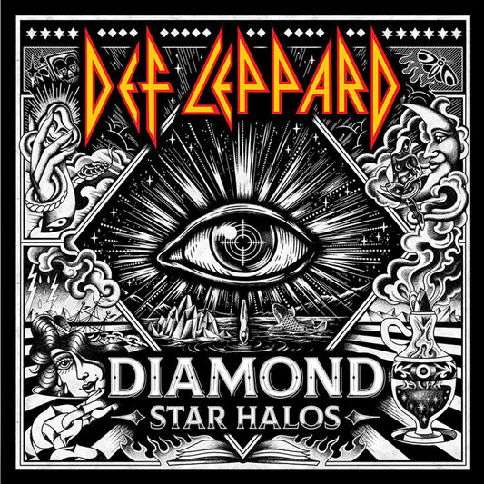 Def Leppard- Diamond Star Halos (Indie Exclusive Clear Vinyl) [ VINYL LP ]