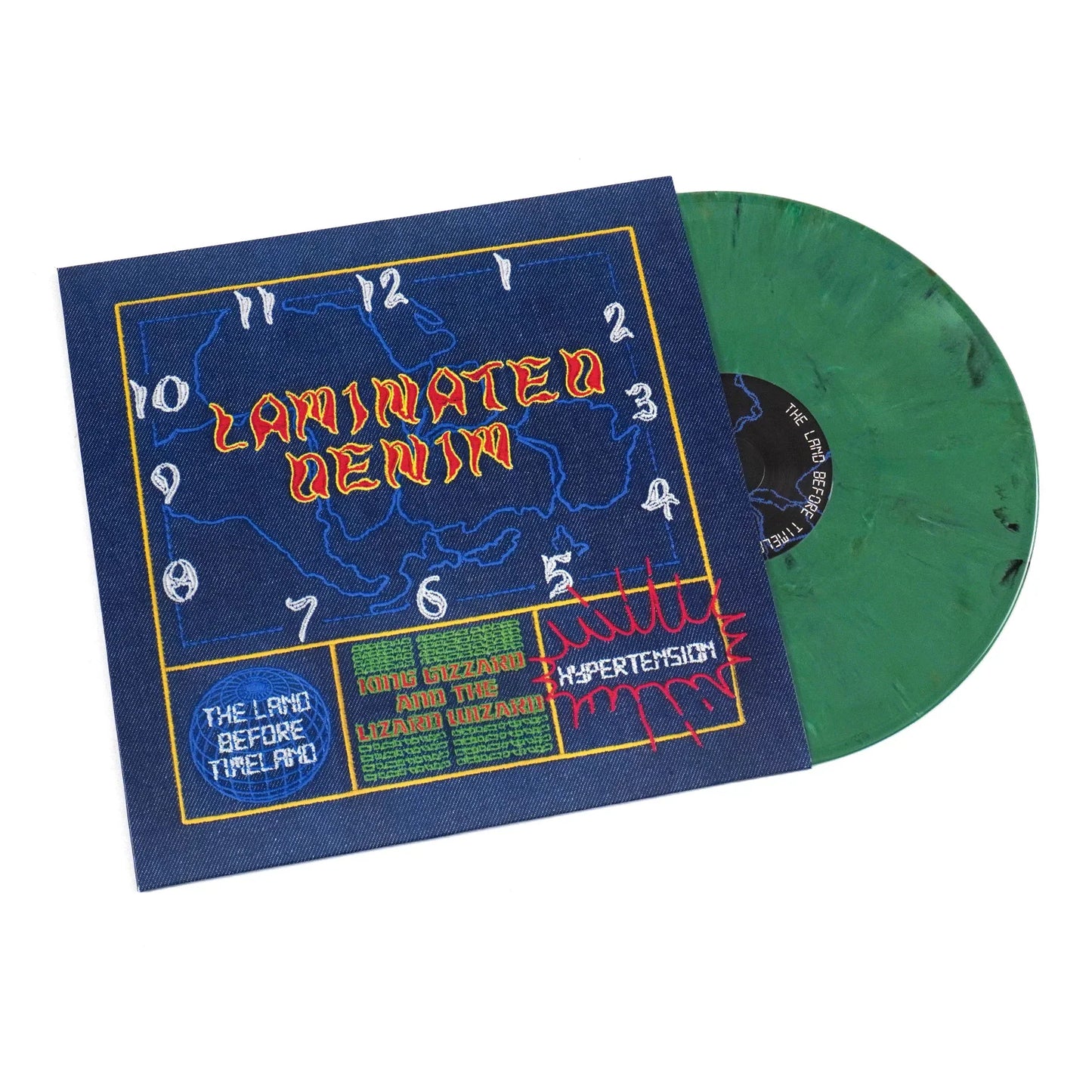 King Gizzard and the Lizard Wizard- Laminated Denim (Lucky Rainbow Edition) (DAMAGED) [ VINYL LP ]