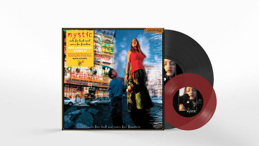 Mystic- Cuts For Luck And Scars For Freedom (RSD Essential Indie Colorway Black Ice 2LP + Ruby Red 7in) [ VINYL LP ]