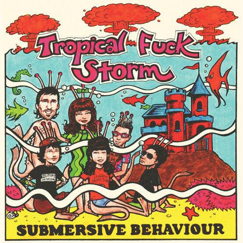 Tropical Fuck Storm- Submersive Behaviour (Clear/Aqua Blue Smoke Vinyl) [ VINYL LP ]