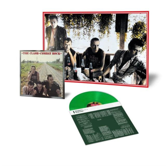 The Clash- Combat Rock (Green Vinyl) (Import) [ VINYL LP ]