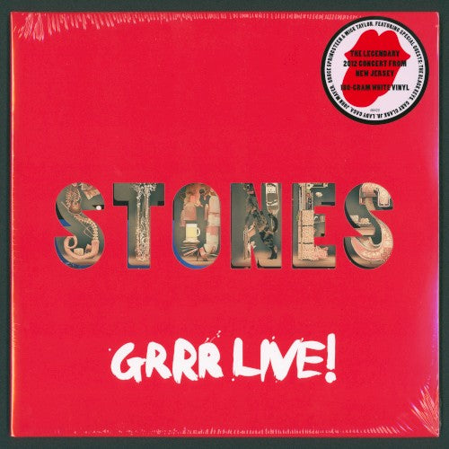 The Rolling Stones- Grrr Live [Colored Vinyl] [180 Gram] (Wht) [ VINYL LP ]