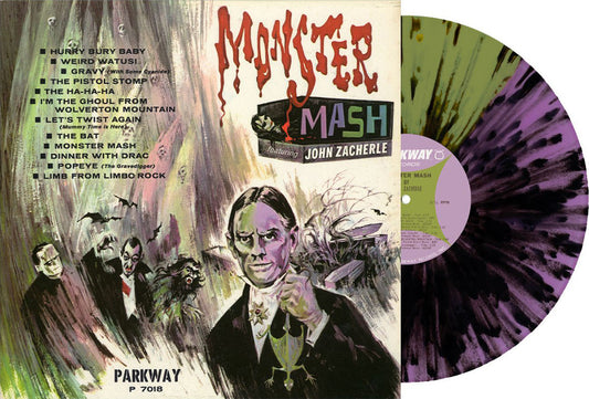 John Zacherle- Monster Mash (RSD Essential  Purple/Green Split w/ Black Splatter Vinyl) [ VINYL LP ]