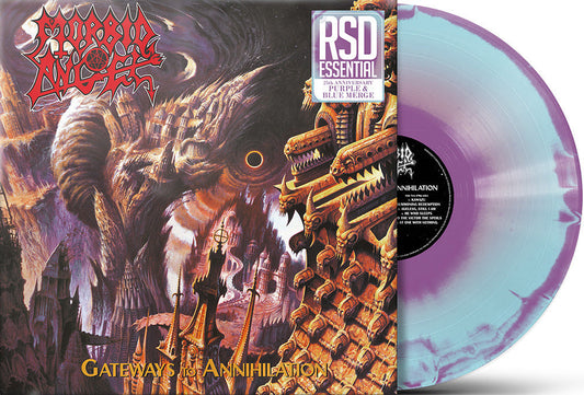 Morbid Angel- Gateways To Annihilation (Purple Blue Merge Vinyl) (RSD Essential) (DAMAGED) [ VINYL LP ]