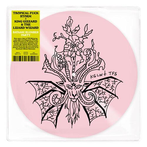 King Gizzard and the Lizard Wizard/Tropical Fuck Storm- Satanic Slumber Party EP (Ltd Pink Silkscreened Vinyl) [ VINYL LP ]