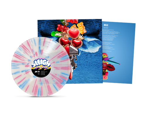 Sleigh Bells- Bunky Becky Birthday Boy (Clear with Pink & Blue Splatter Vinyl) [ VINYL LP ]