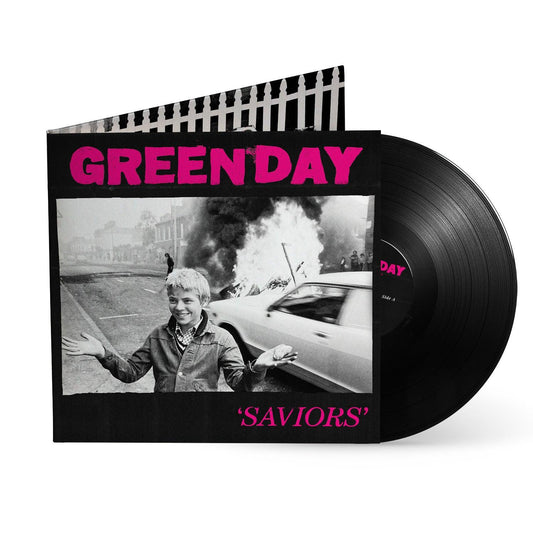 Green Day- Saviors (Deluxe 180g Vinyl w/ Gatefold Embossed Jacket & Poster) [ VINYL LP ]