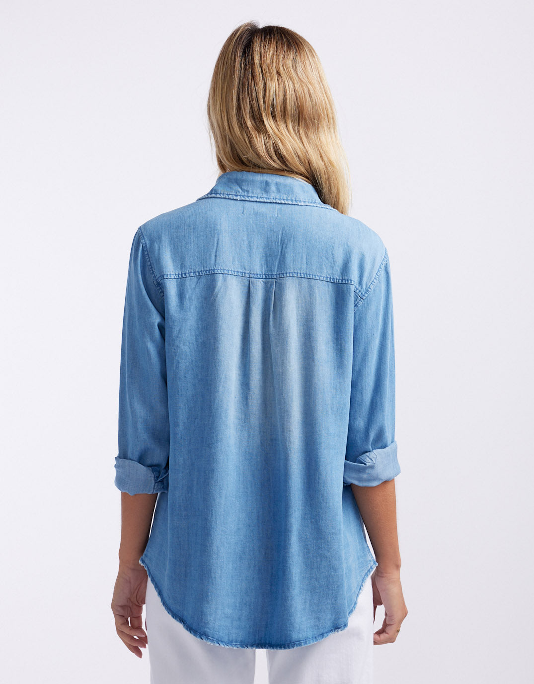 Ava Vintage Shirt - Denim
