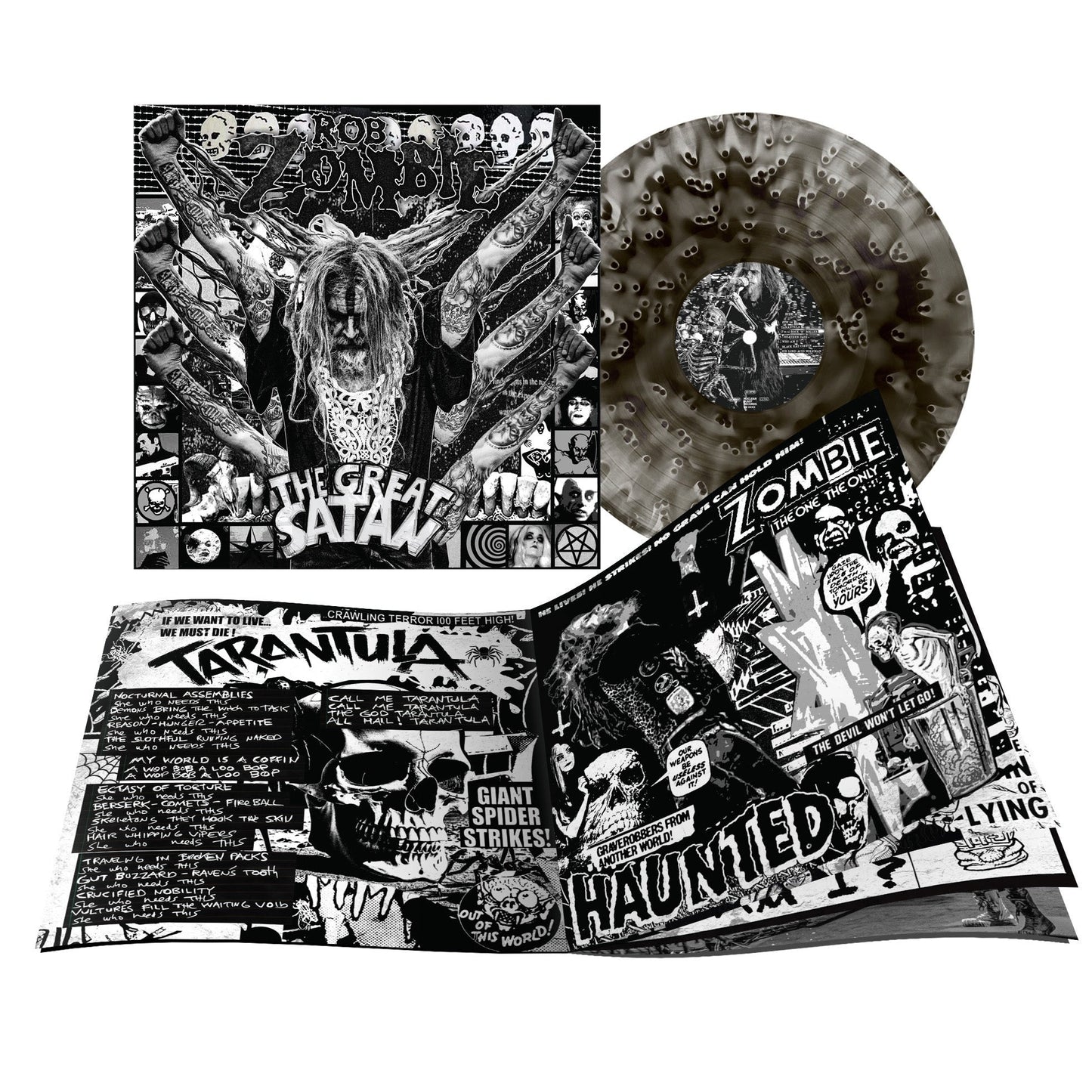 Rob Zombie- The Great Satan (Ghostly Black Vinyl) [ VINYL LP ]