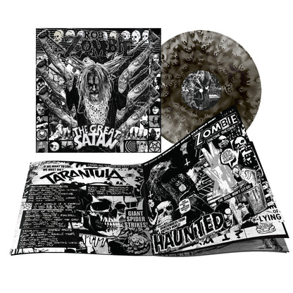 Rob Zombie- The Great Satan (Ghostly Black Vinyl) (DAMAGED) [ VINYL LP ]